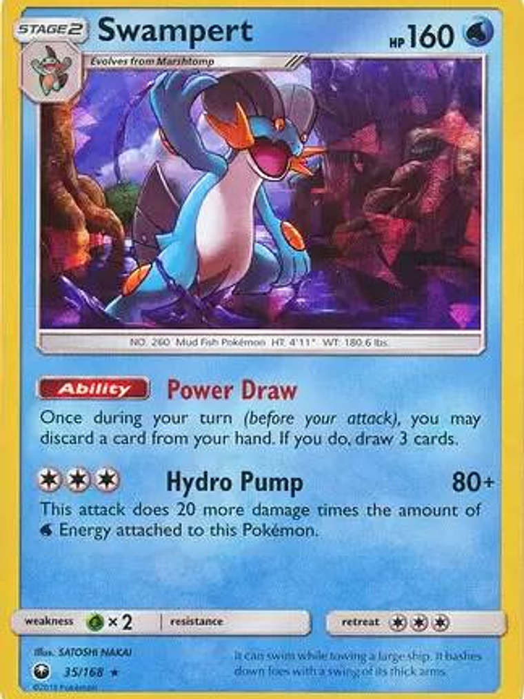 Swampert - 35/168 (SM Celestial Storm) #035 1