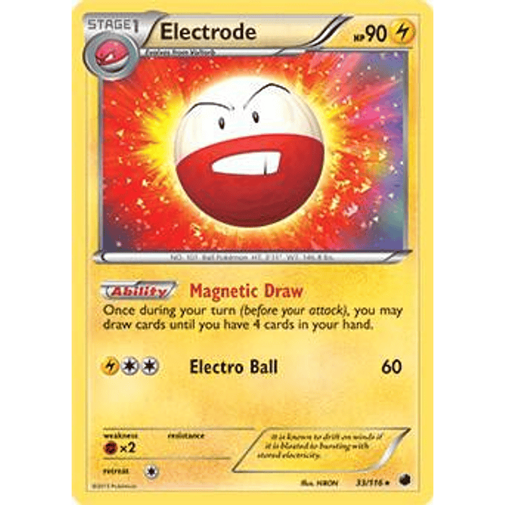 Electrode - 33/116 (BW Plasma Freeze) #033 1