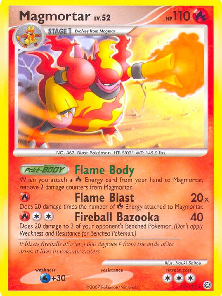 Magmortar - 31/132 (Secret Wonders) #031 1