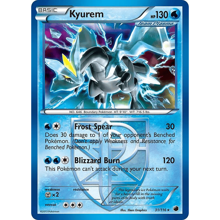 Kyurem - 31/116 #031 1
