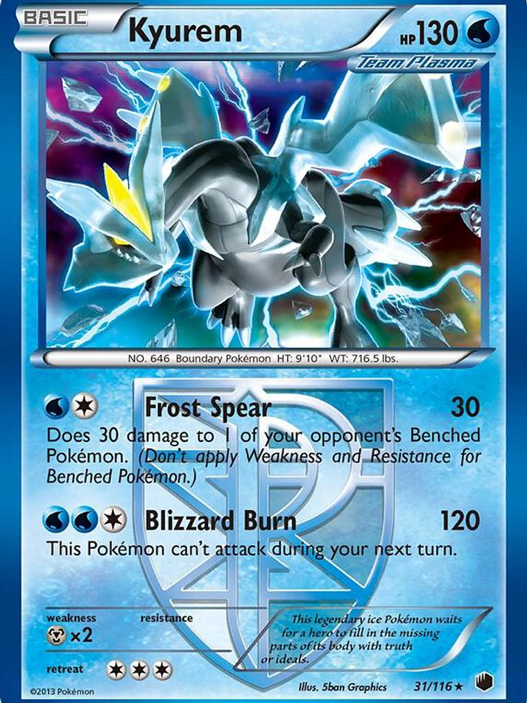 Kyurem - 31/116 #031 1