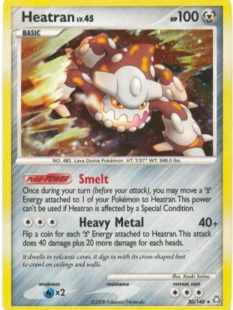 Heatran - 30/146 (DP Legends Awakened) #030 1