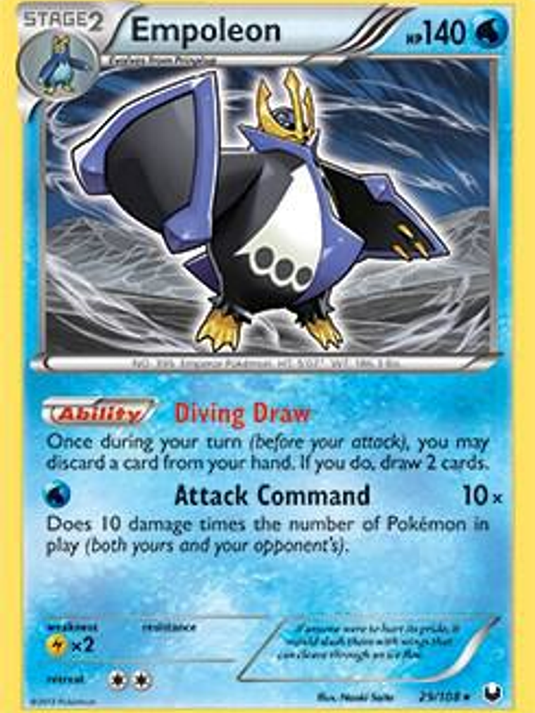 Empoleon - 29/108 (Battle Arena Deck Exclusive) #029 1