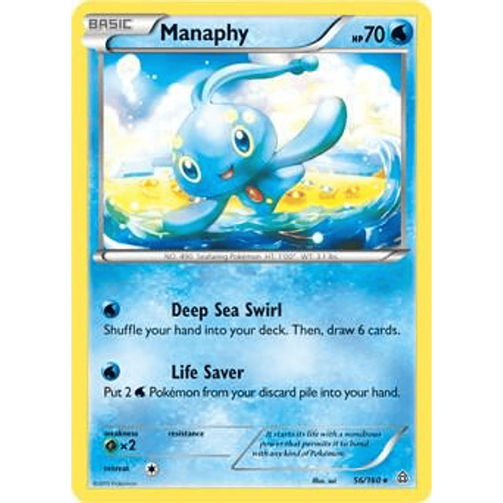 Manaphy - 56/160 (Battle Arena Deck Exclusive) #056 1