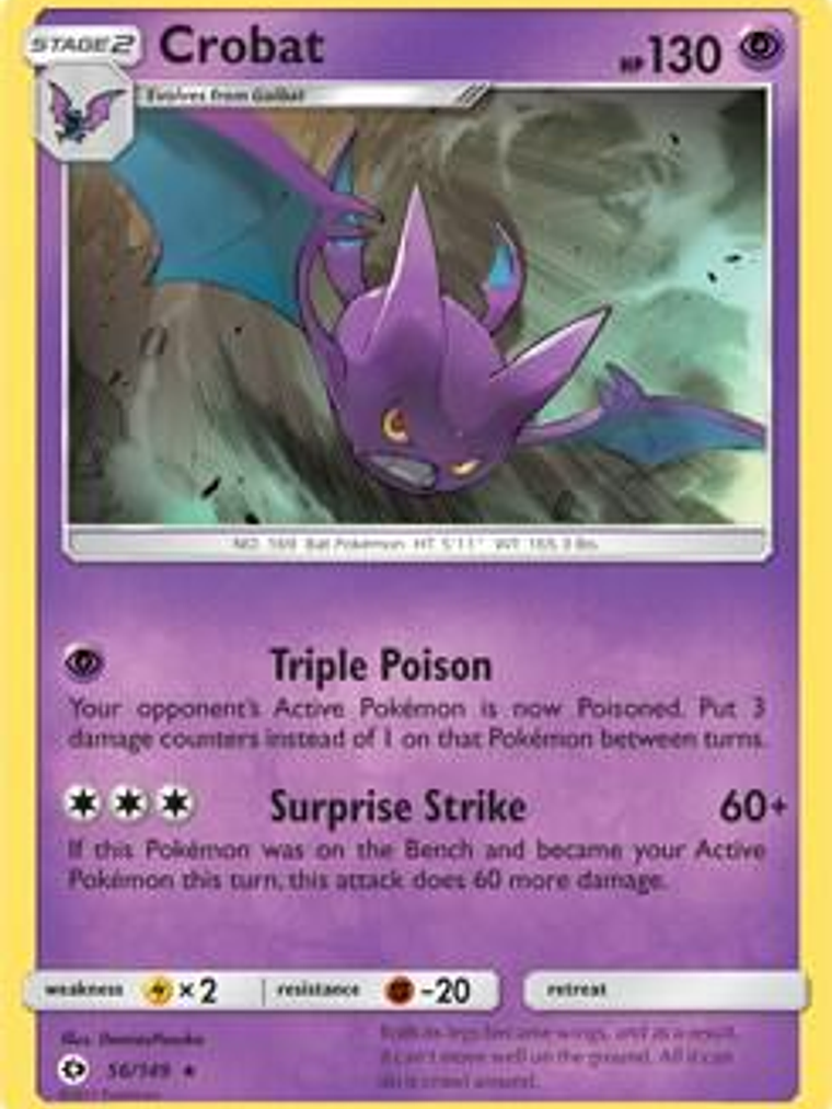 Crobat - 56/149 (Prerelease Kit Exclusive) #056 1