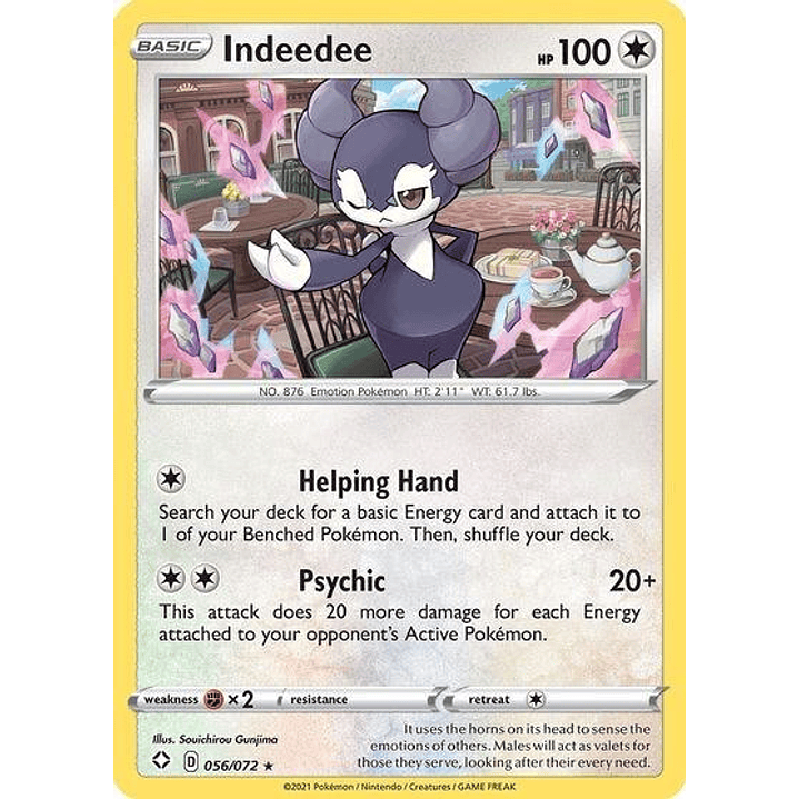 Indeedee - 056/072 #056 1