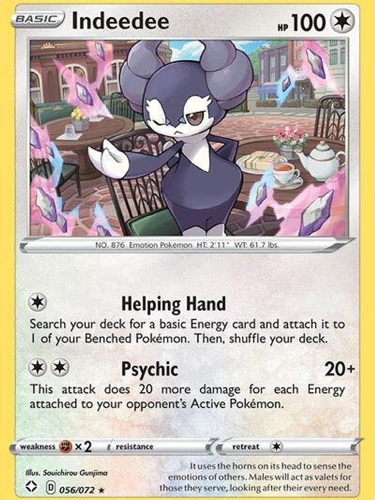 Indeedee - 056/072 #056 1