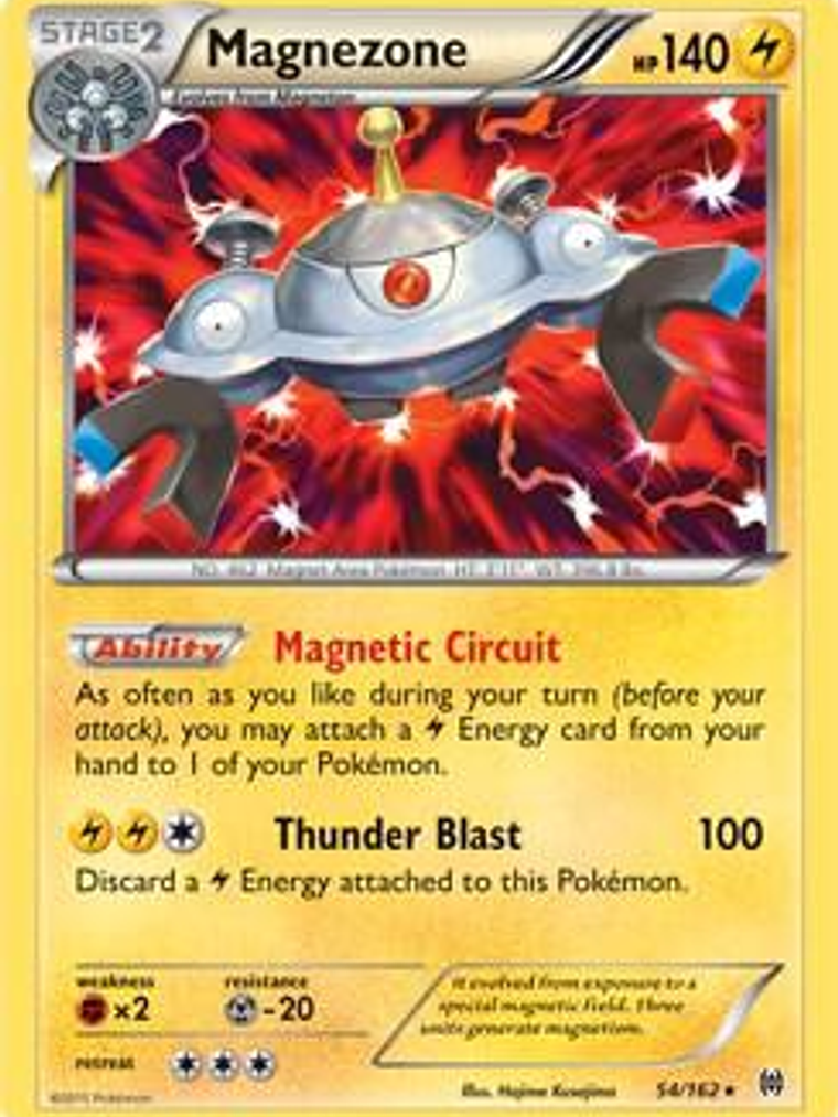 Magnezone - 54/162 (XY BREAKthrough) #054 1