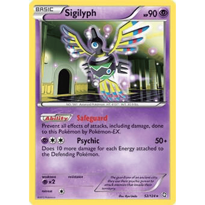 Sigilyph - 52/124 #052 1