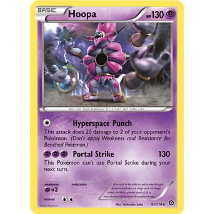 Hoopa - 51/114 (XY Steam Siege) #051 1
