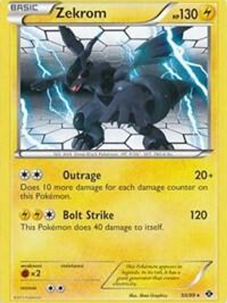 Zekrom - 50/99 (Next Destinies) #050 1