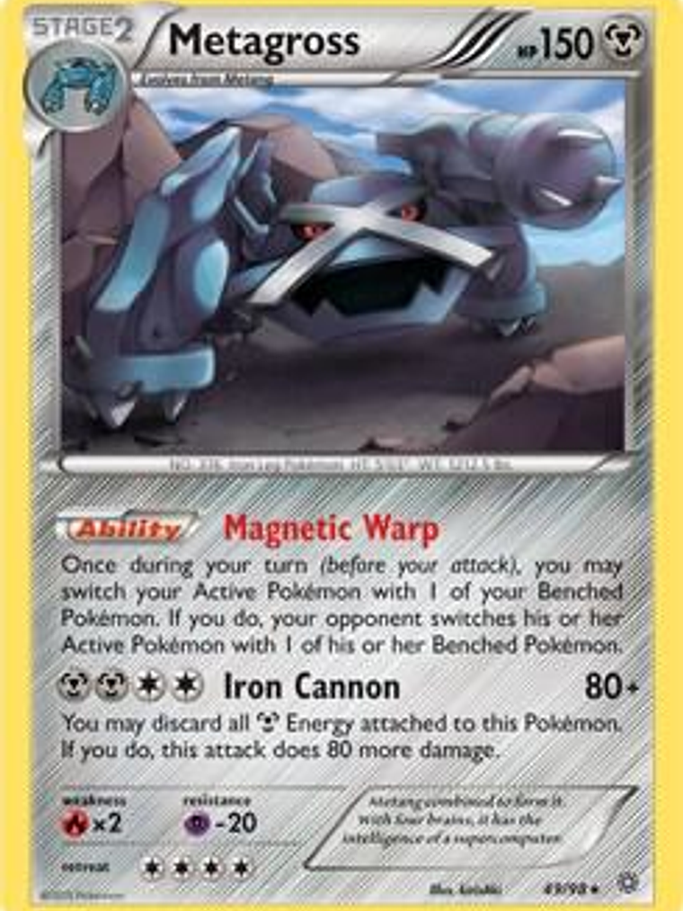 Metagross - 49/98 (XY Ancient Origins) #049 1