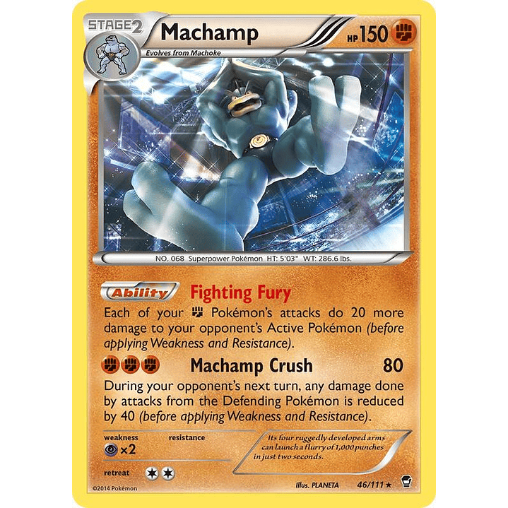 Machamp - 46/111 (XY Furious Fists) #046 1