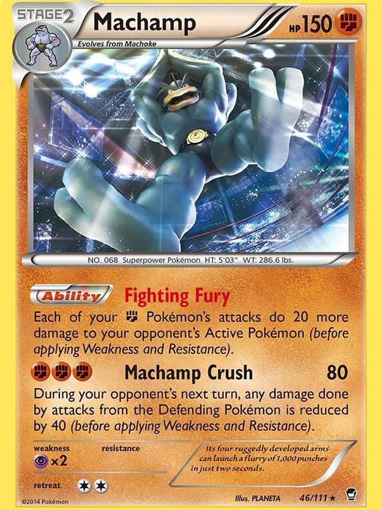 Machamp - 46/111 (XY Furious Fists) #046 1