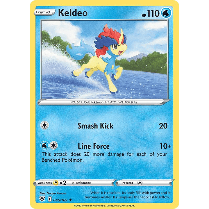 Keldeo - 045/189 #045 1