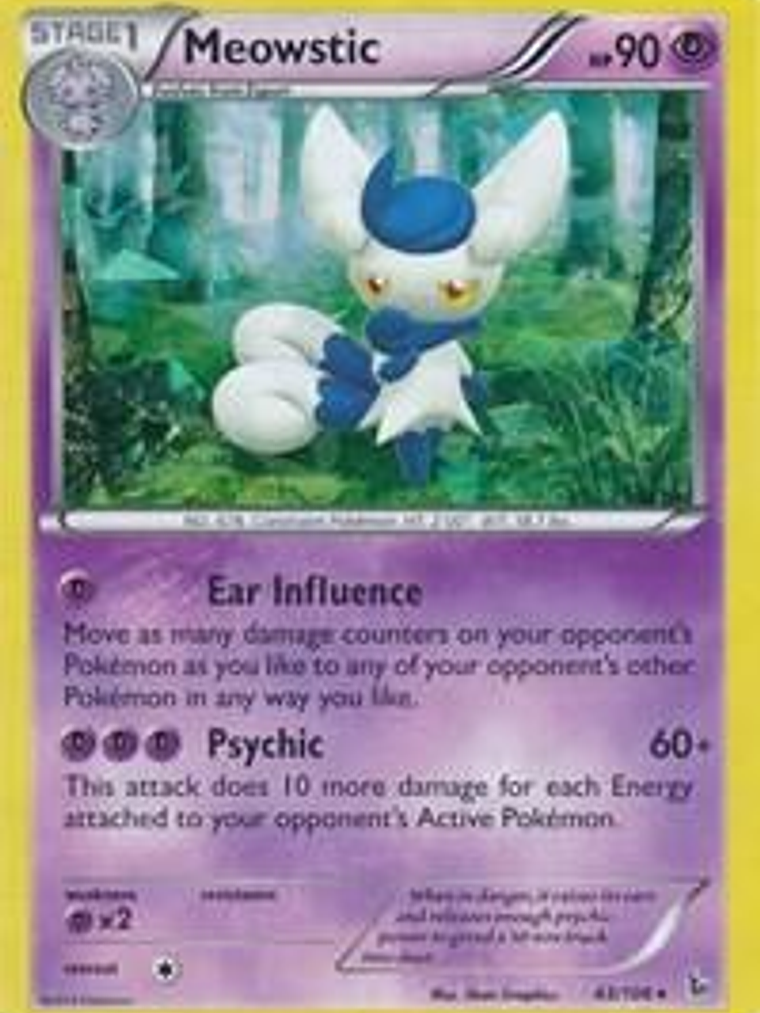 Meowstic - 43/106 (XY Flashfire) #043 1