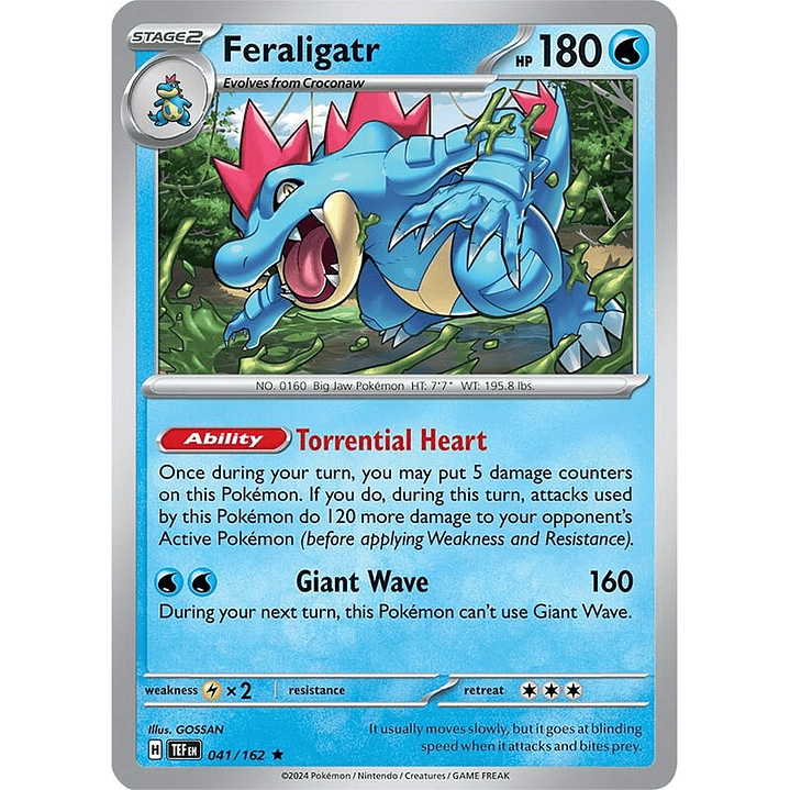 Feraligatr - 041/162 #041 1