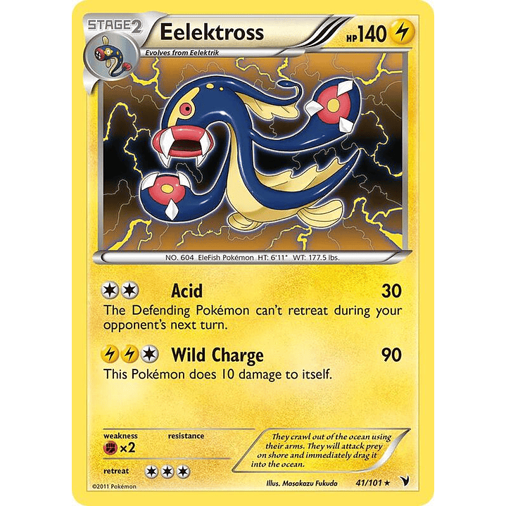 Eelektross - 41/101 (Noble Victories) #041 1