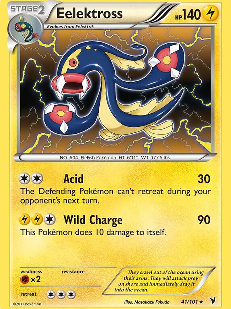 Eelektross - 41/101 (Noble Victories) #041 1