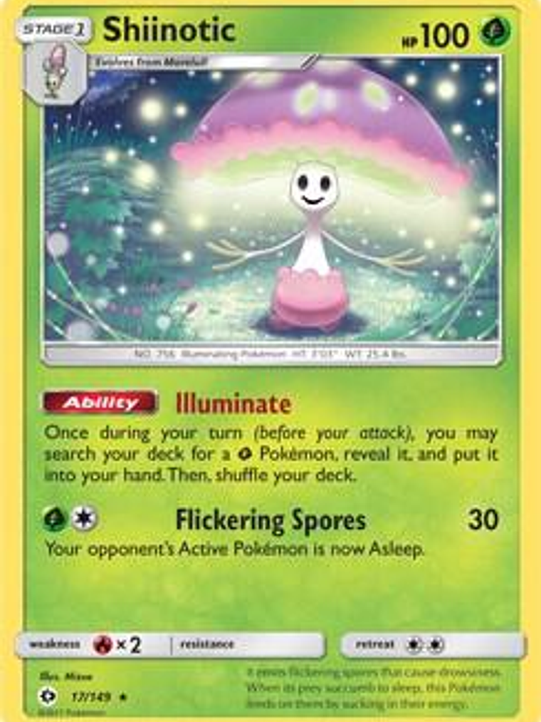 Shiinotic - 17/149 (SM Base Set) #017 1