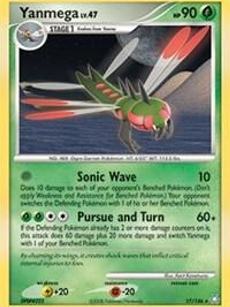 Yanmega - 17/146 (DP Legends Awakened) #017 1