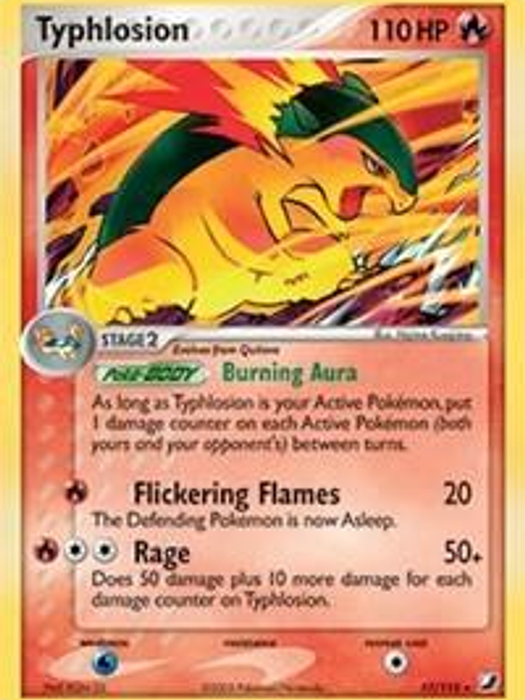 Typhlosion - 17/115 (EX Unseen Forces) #017 1