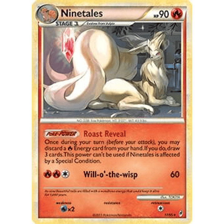 Ninetales - 17/95 (Call of Legends) #017 1