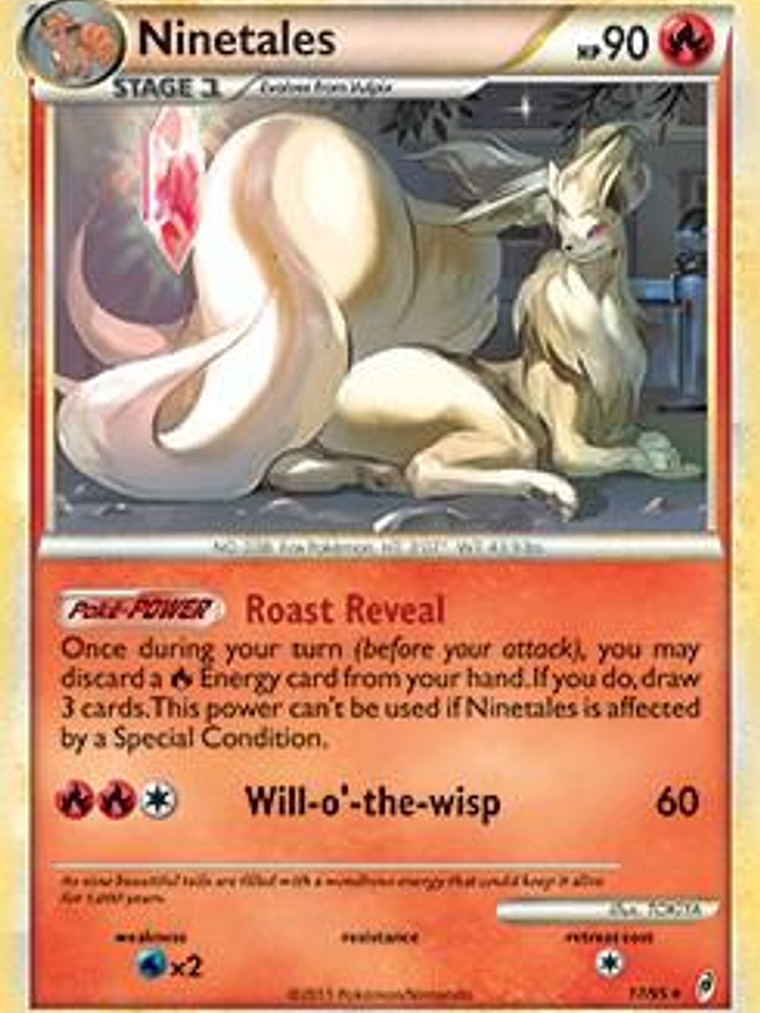 Ninetales - 17/95 (Call of Legends) #017 1