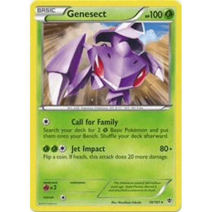 Genesect - 10/101 (BW Plasma Blast) #010 1
