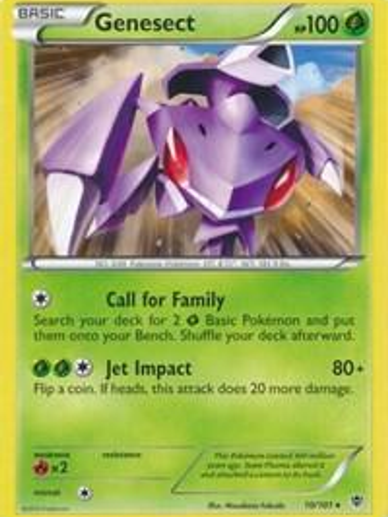 Genesect - 10/101 (BW Plasma Blast) #010 1