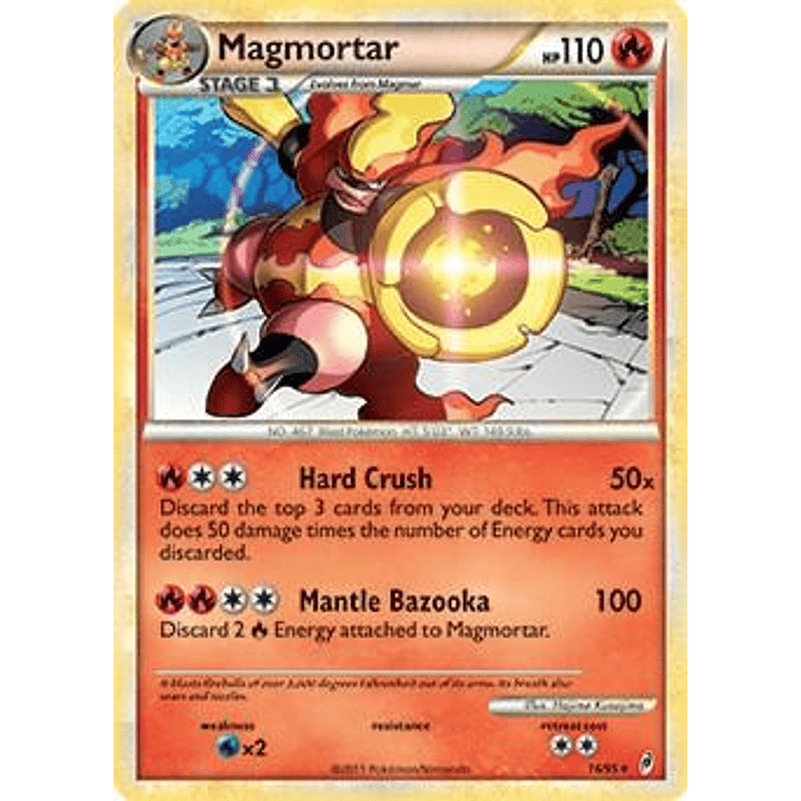 Magmortar - 16/95 (Call of Legends) #016 1