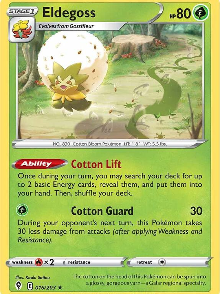 Eldegoss - 016/203 #016 1