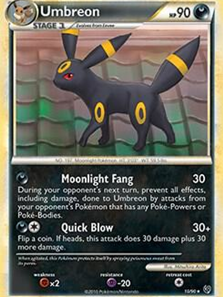 Umbreon - 10/90 #010 1