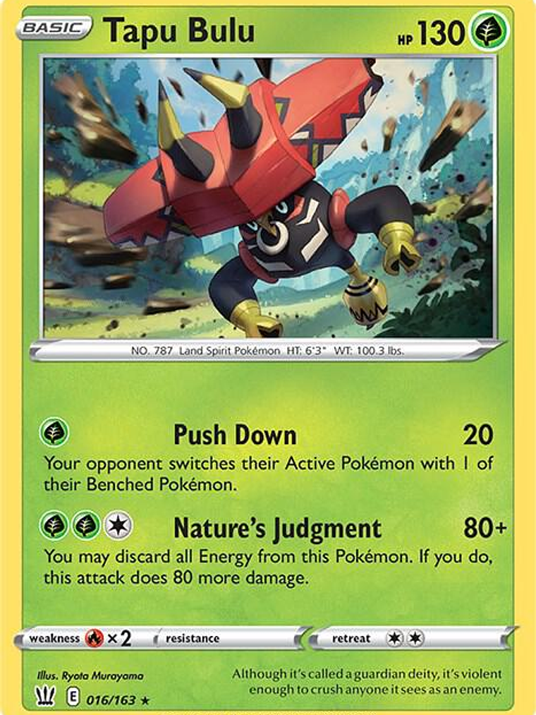 Tapu Bulu - 016/163 #016 1