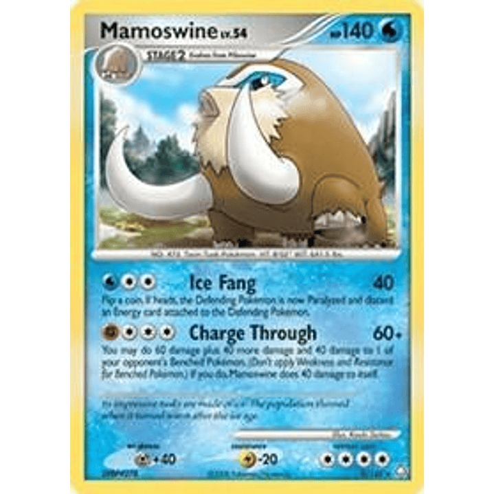 Mamoswine - 9/146 (DP Legends Awakened) #009 1
