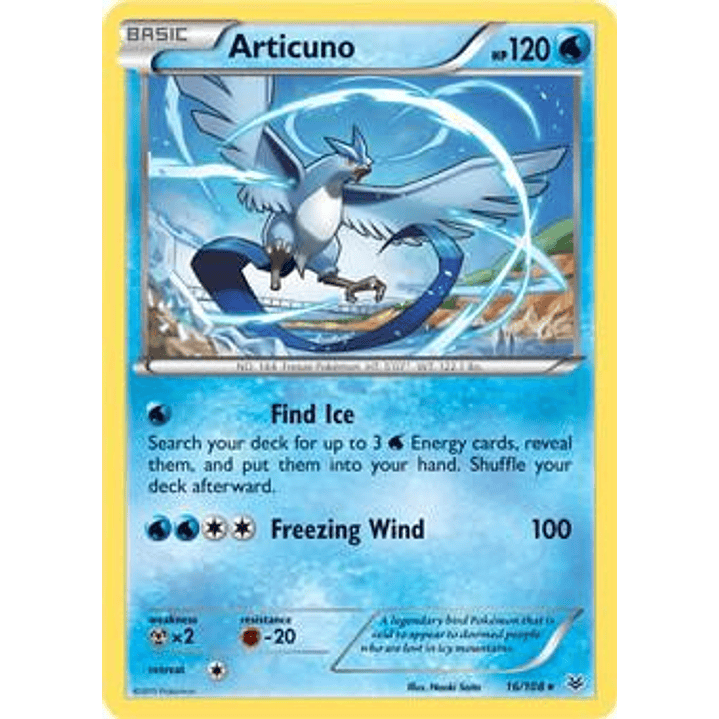 Articuno - 16/108 (XY Roaring Skies) #016 1