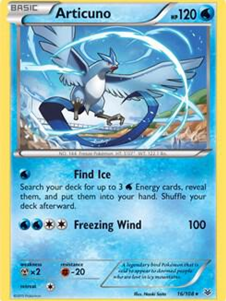 Articuno - 16/108 (XY Roaring Skies) #016 1