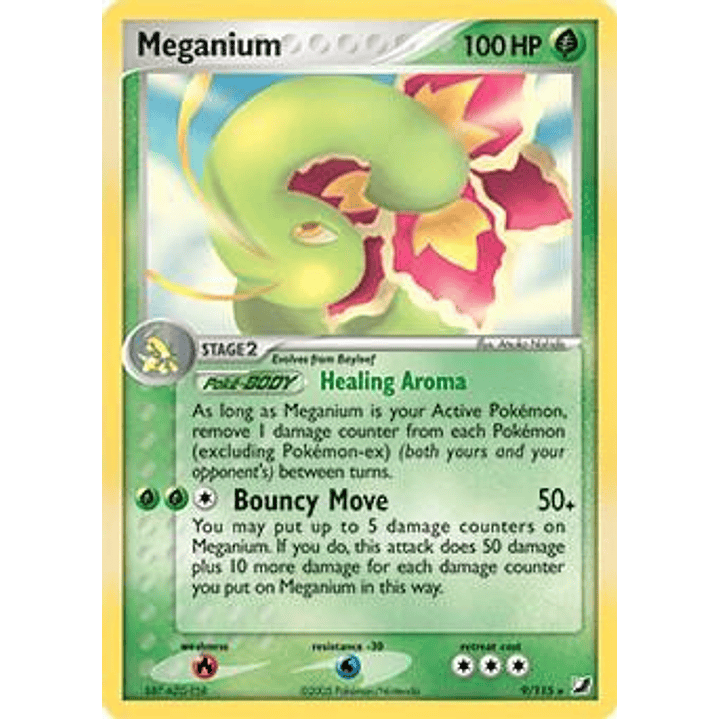 Meganium - 9/115 (EX Unseen Forces) #009 1