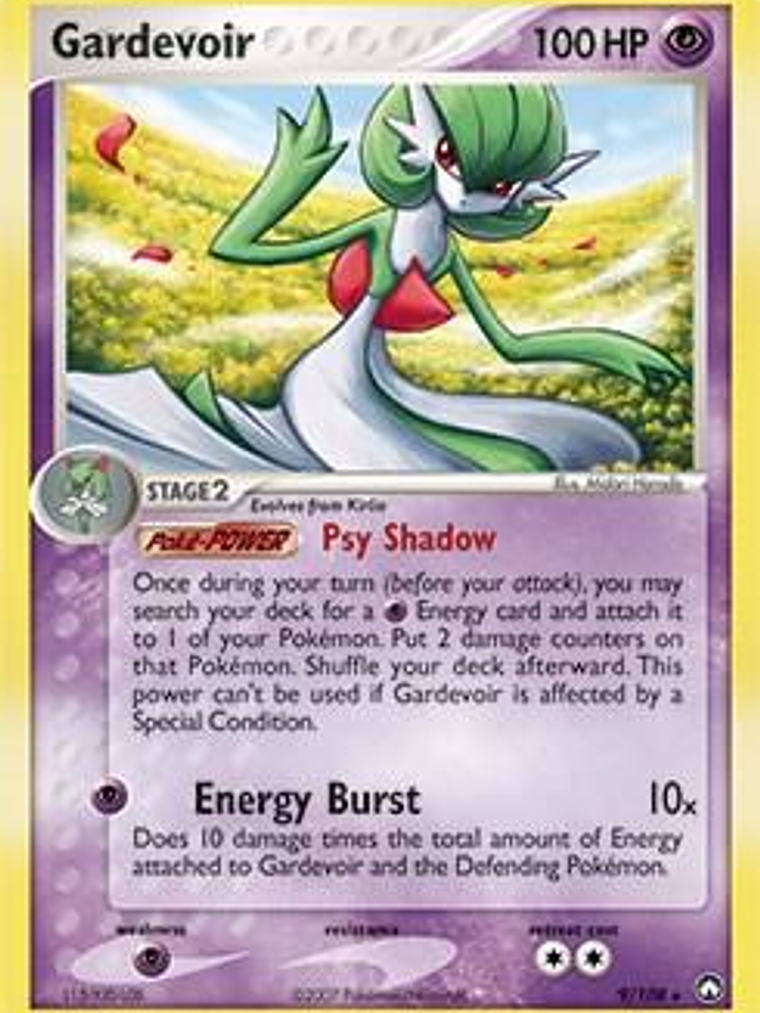 Gardevoir - 9/108 (EX Power Keepers) #009 1
