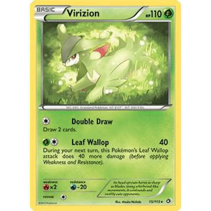 Virizion - 15/113 #015 1