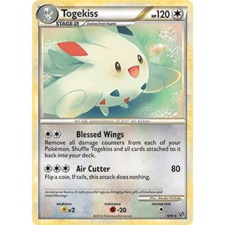 Togekiss - 9/90 (HGSS Undaunted) #009 1