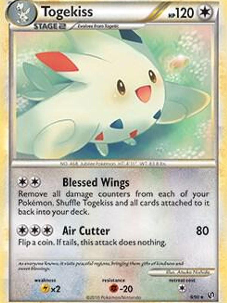 Togekiss - 9/90 (HGSS Undaunted) #009 1