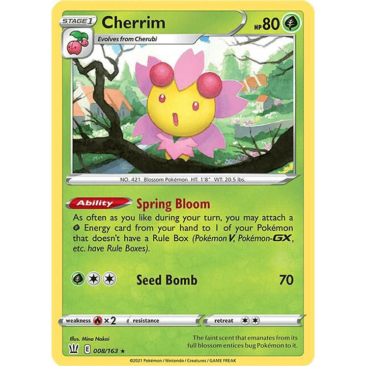 Cherrim - 008/163 #008 1