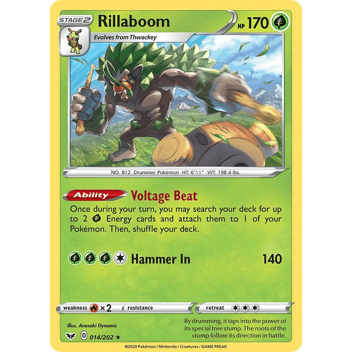 Rillaboom - 014/202 #014 1