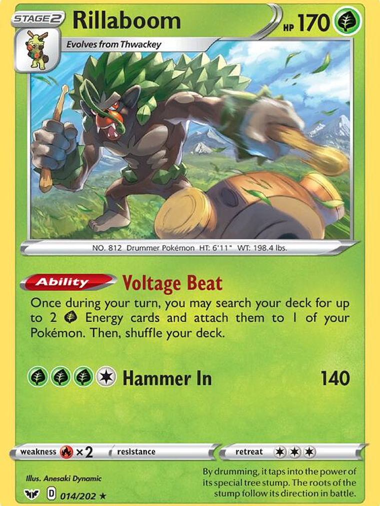 Rillaboom - 014/202 #014 1