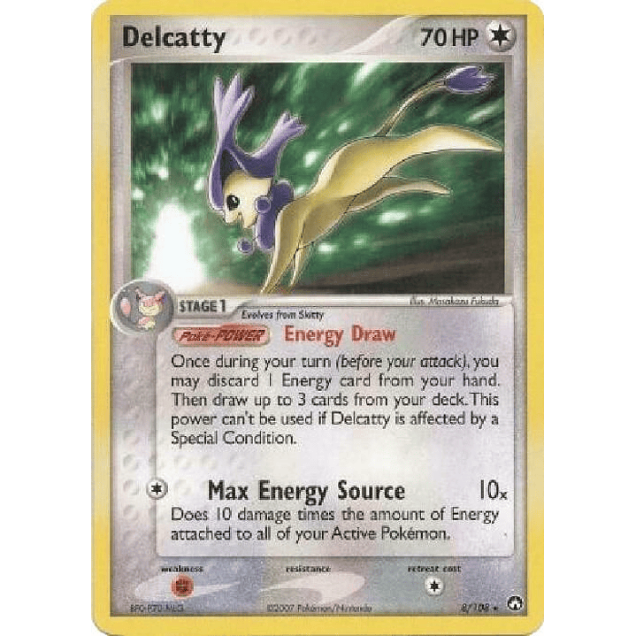 Delcatty - 8/108 (EX Power Keepers) #008 1