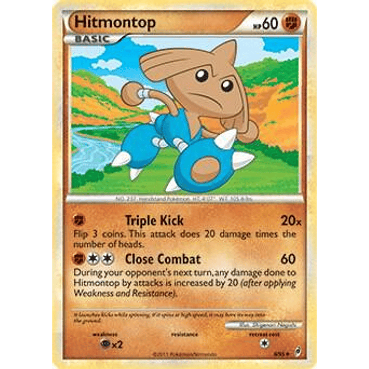 Hitmontop - 8/95 (Call of Legends) #008 1