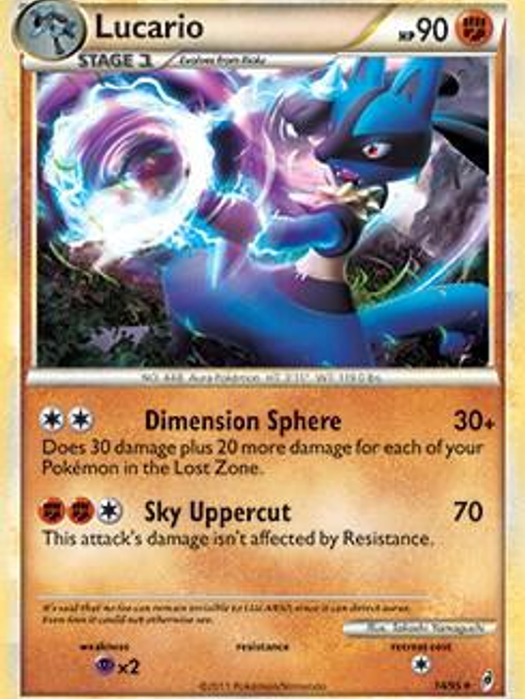 Lucario - 14/95 (Call of Legends) #014 1
