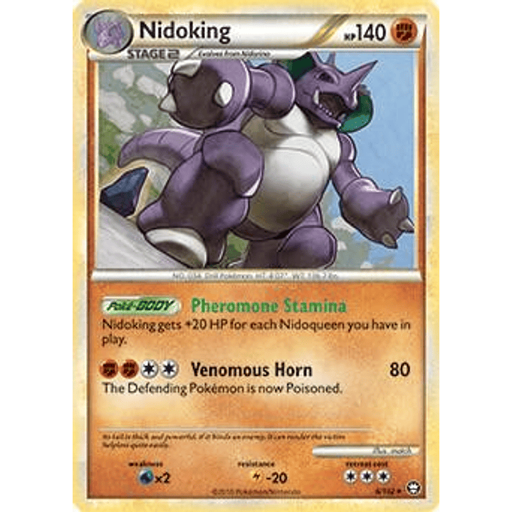 Nidoking - 6/102 #006 1