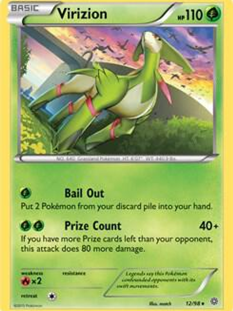 Virizion - 12/98 #012 1